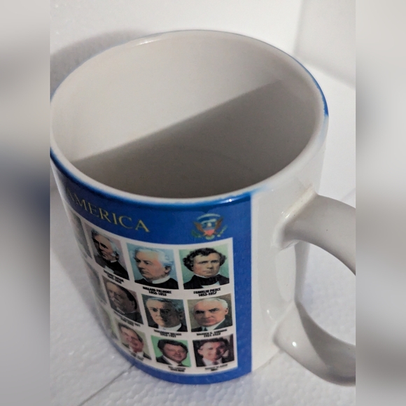 Presidents United States Mug Smithsonian Souvenir 4.5" Cup Coffee 1789 Bush 2001 - Picture 4 of 7
